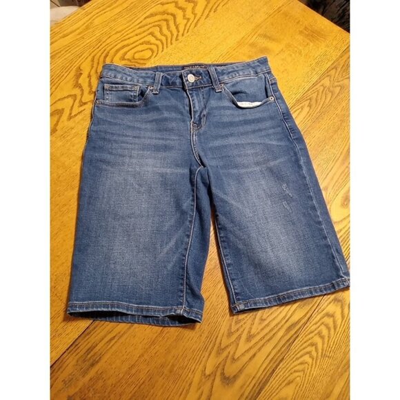 LUCKY BRAND Jeans Shorts Womens 6 / 28 Blue BERMUDA Summer Preowned Used Spring - Picture 1 of 10